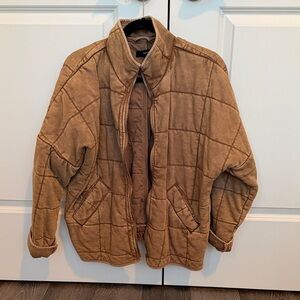 Forever 21 Brown Quilted Jacket